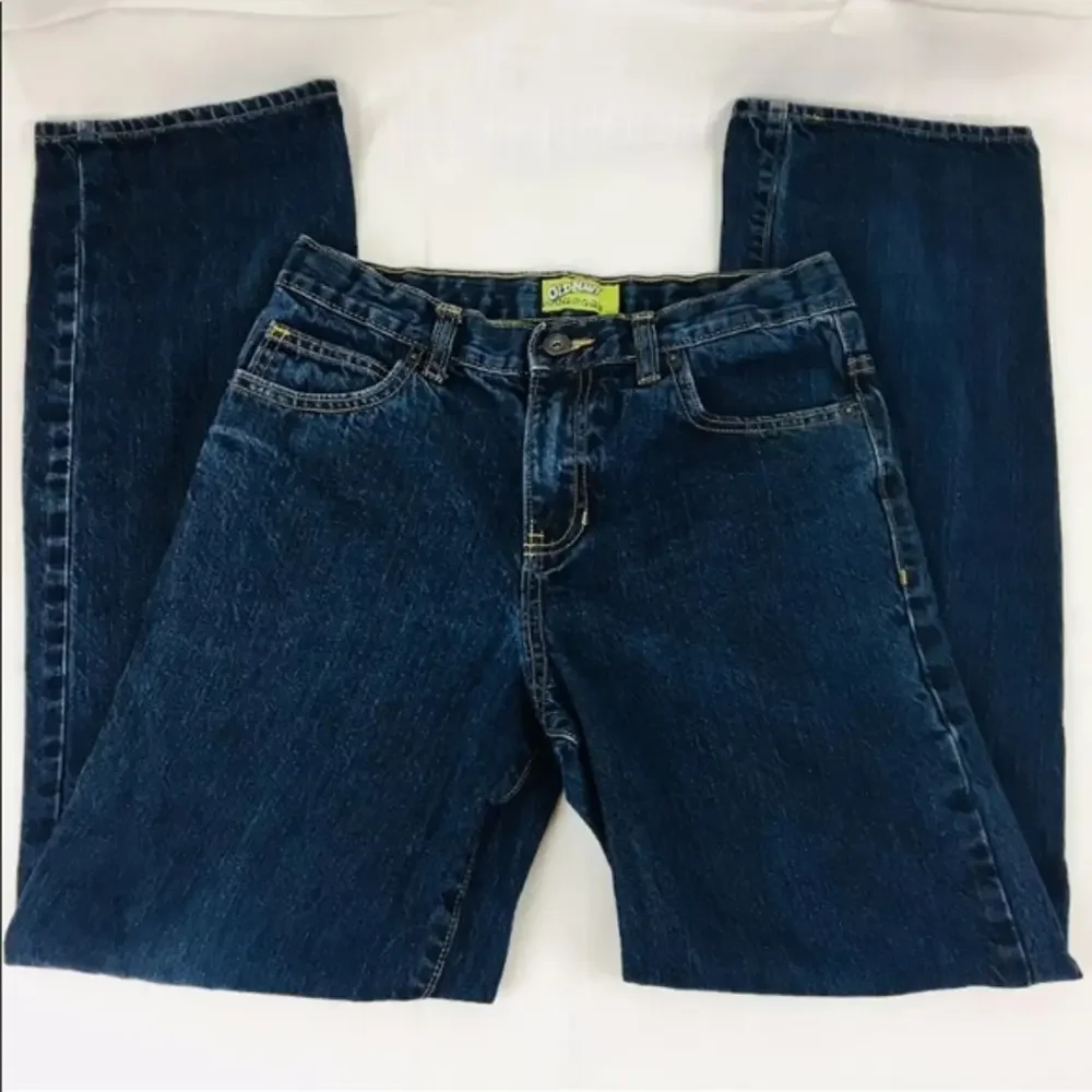 OLD‎ NAVY Jeans Straight Droit Adjust Waist Buttons